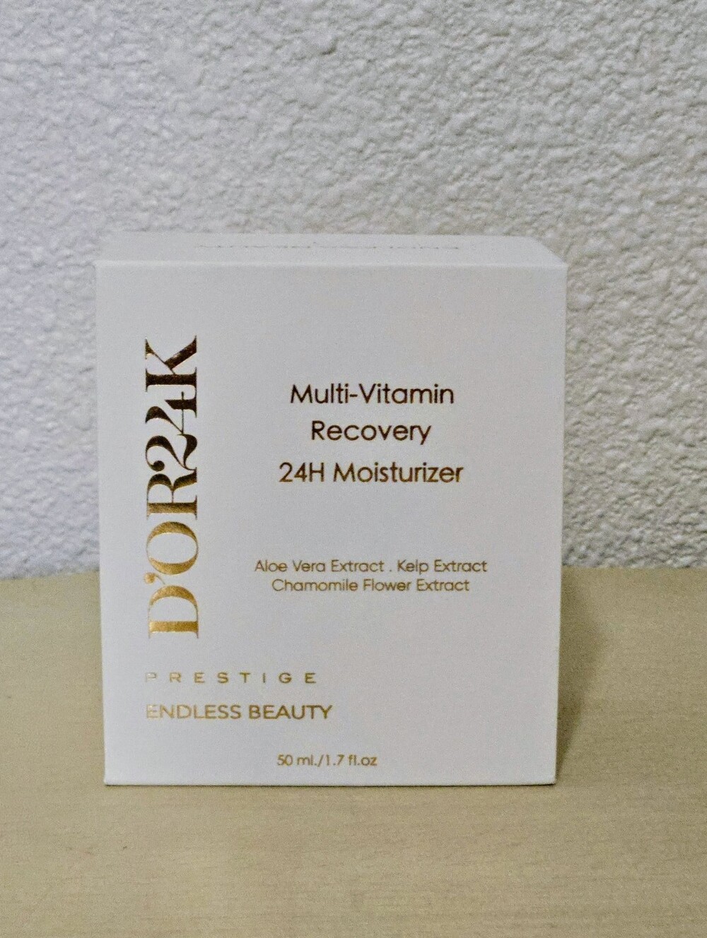 D'OR24K Prestige Multi-Vitamin Recovery 24H Moisturizer Cream - New in Box!